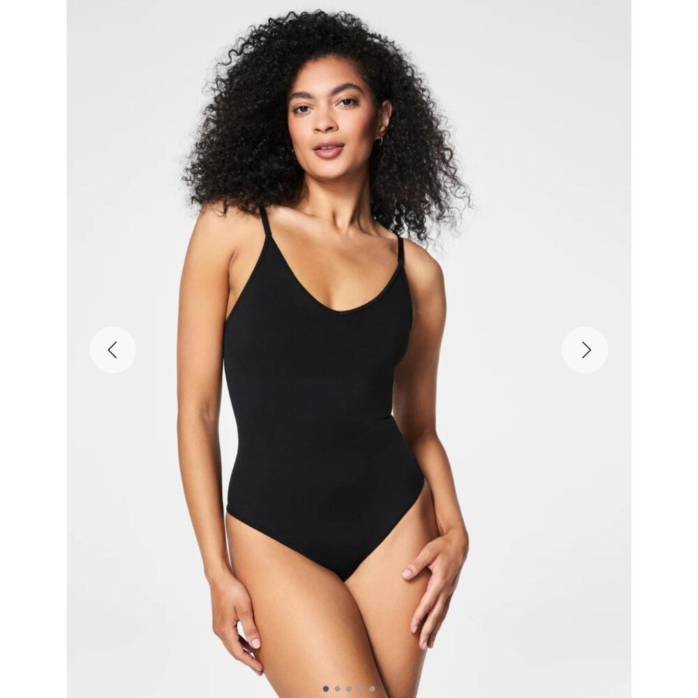 SPANX Black Seamless Shaping Bodysuit